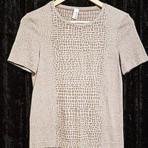 Wolford Velvet mix animal print size M